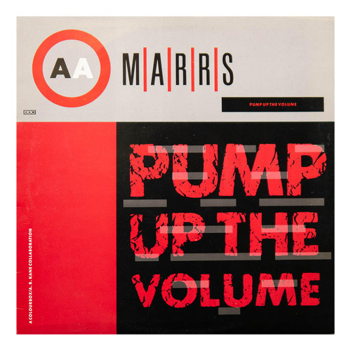 Marrs - Pump Up The Volume | 12'' Maxi Single Vinilo Usado