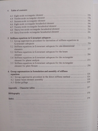 Libro Group Supermatrices In Finite Elements Analysis 142b1 (Usado)