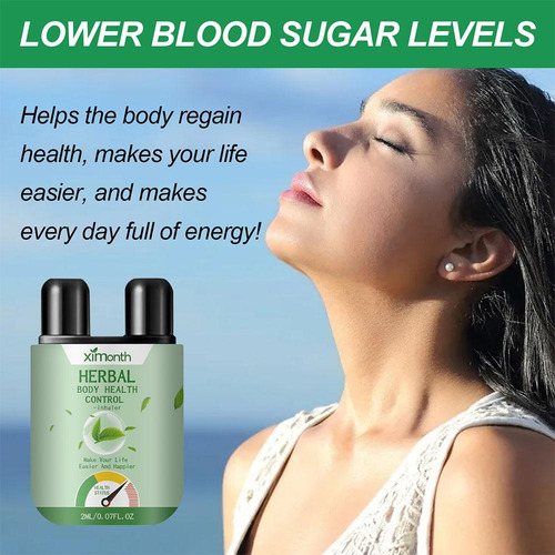 Inhalador Nasal Control Salud Limpia Cuerpo Inhalador Herbal