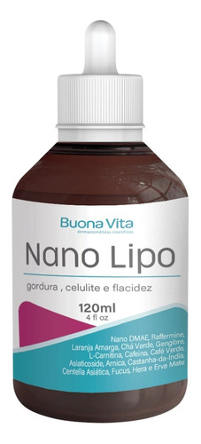  Nano Lipo Solução Eletrolítica Gordura Localizada Celulite