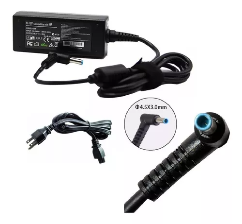 Cargador Laptop HP ( Punta Azul ) 19.5v - 2.31A - 45W HP