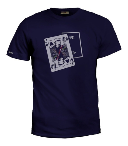 Camiseta Joe Satriani En Carta De Poker Guitarrista Rock Bto