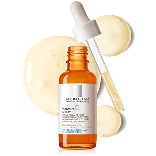 La Roche-posay Pure Vitamin C Face Serum Con Acido Hialuron