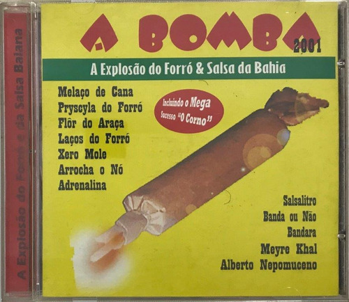Cd A Bomba A Explosao Do Fotto E Salsa Da Bahia - A6