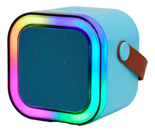 Mini Bocina Bluetooth Karaoke Con Micrófono Y Radio Color