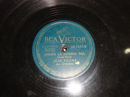 Pasta Nicola Jove Paone Orquesta Rca Victor 534019 C26