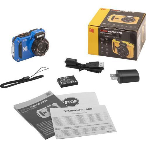 Câmera Kodak Pixpro Wpz2 Waterproof Azul