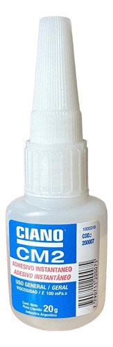 Ciano Cm2 Adhesivo Instantáneo Uso General 20g