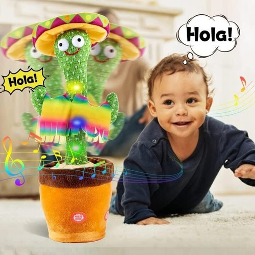 A@gift Shop Cactus Bailarin, Cactus Que Habla Y Repite Con