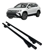 Comprar Barras Portaequipaje Racks Aluminio Vw Taos Negras Con Llave