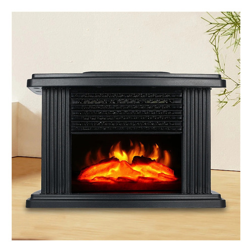 Chimenea Eléctrica 3d Sin Humo, Calentador De Aire Caliente