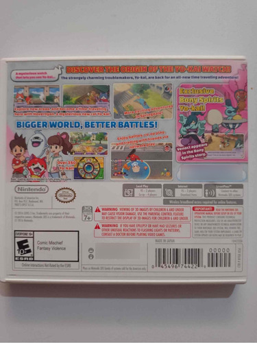 Caja Sola Sinmanual Sinjuego Yo Kai Watch Bony Spirits 2 3ds