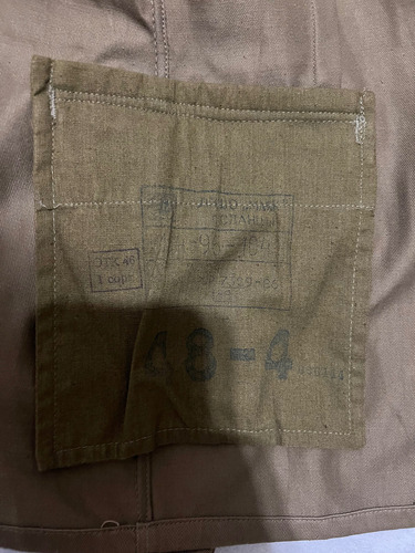Uniforme Ejército Rojo Mujer Original Fin De La Urss (Usado)