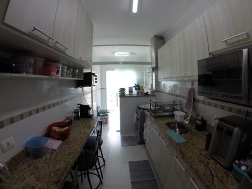 Imagem 15 de 30 de Apartamento Semi Mobiliado E Lazer Completo A Uma Quadra Da Praia Com 2 Suítes À Venda, 86 M² Por R$ 490.000 - Aviação - Praia Grande/sp - Ap3751