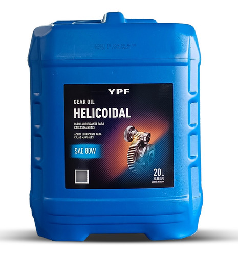 Oleo Cambio Manual Helicoidal M Sae - 80w Mineral Ypf 20l
