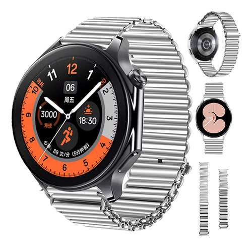 Correa De Acero Inoxidable De Lujo Para Oneplus Watch 2 Pul