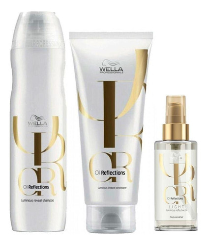  Kit Shampoo Condicionador Óleo Light Wella Oil Reflections