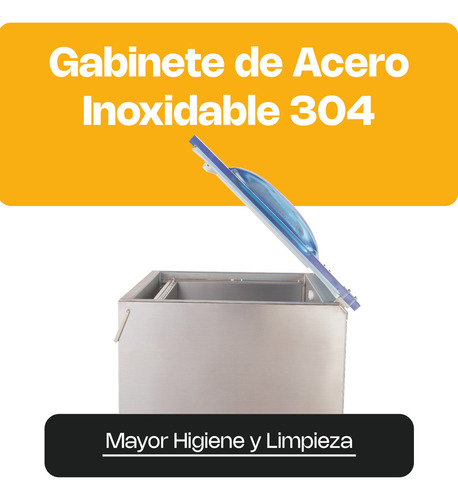 Empacadora Alto Vacío Rhino Evac-40x 40m 3/h Barra 57 Y 79cm