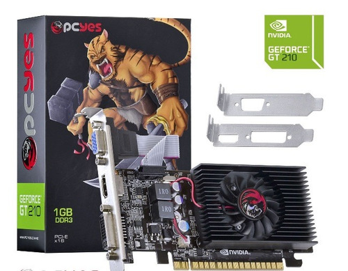 Placa De Vídeo Nvidea Geforce Gt210 1gb Ddr3 Hdmi 64bits Nfe