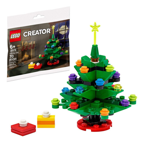 Kit De Construcción De Árboles Navideños De Lego Creator 305