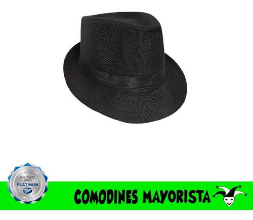 Imagen 1 de 7 de Capelinas Gacho Sombrero Dama Hombre Verano Mm4499