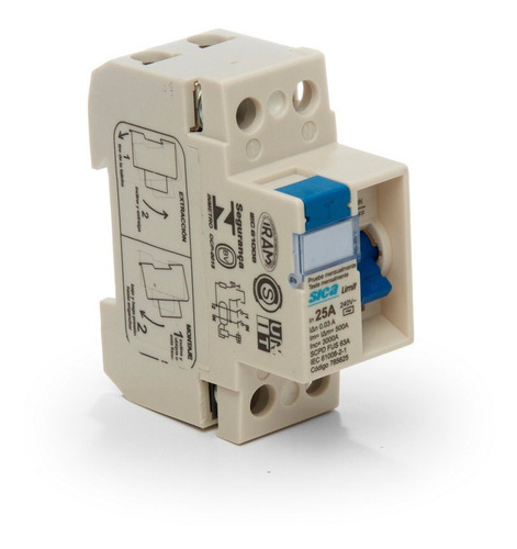 Disyuntor Diferencial Sica Bipolar 2x25 25a 30ma