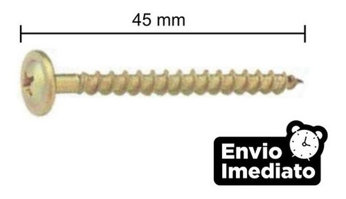 Kit 3 Cxs - 900 Parafuso Flangeado Ph 4,5x45 - Frete Grátis