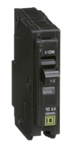 Imagen 1 de 3 de Pastilla Interruptor Termomagnético Qo115 1 Polo 15a 120/240