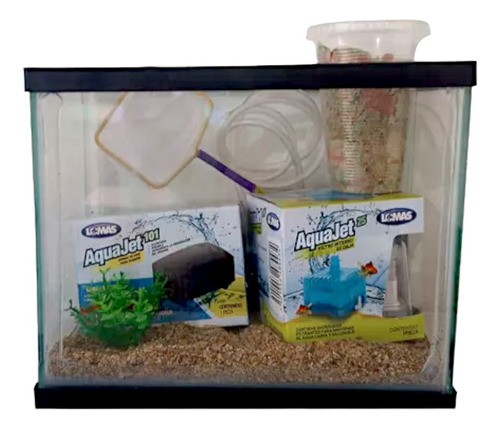 Pecera Para Pez Kit Super Completo Acuario 1.0 