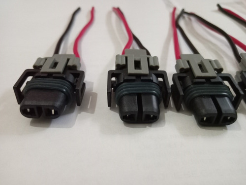 Conector Socate Bombillo H11 Plástico 2 Pines Cables Cobre