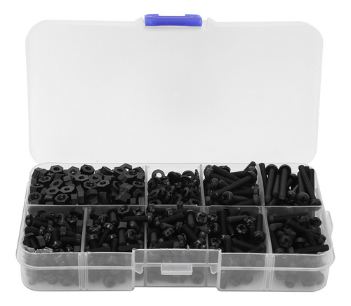 . Kit De Combinación De Arandelas De Nailon Y Tuercas