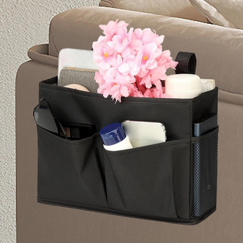 El Organizador Colgante Los 30x20x11cm De La Cama Del Negro