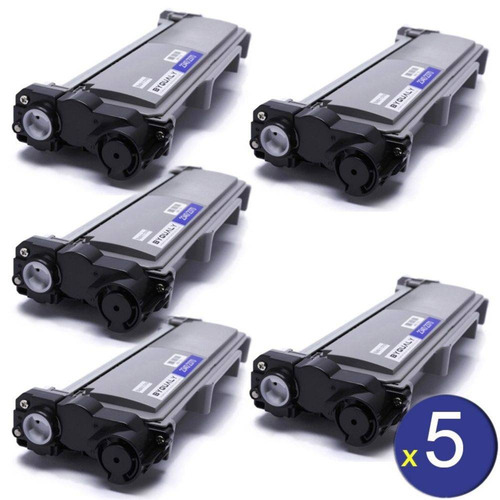 Kit Com 5 Toner Compativel Brother Tn2370 Tn2340 Tn660 L2540