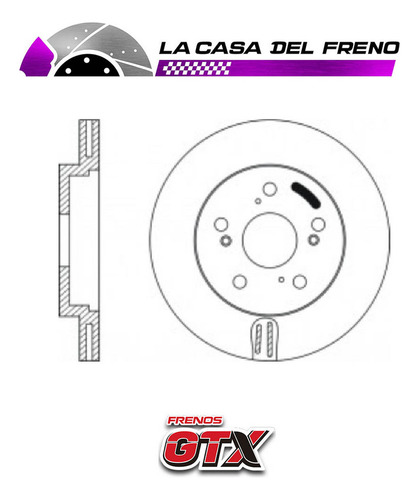 Par Disco Freno Delantero Honda Stepwgn 2.0 2010 (r20a-rk3)