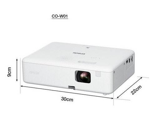 Proyector Epson Epiqvision Flex Co-w01 3000 Lumenes Portable