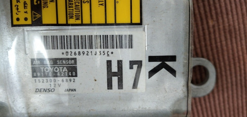 Modulo De Airbag Toyota Rav4 2.4 03-05 152300-42140 H7 Denso (Usado)