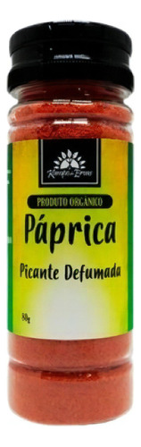 Páprica Picante E Defumada Orgânica Kampo De Ervas 80g