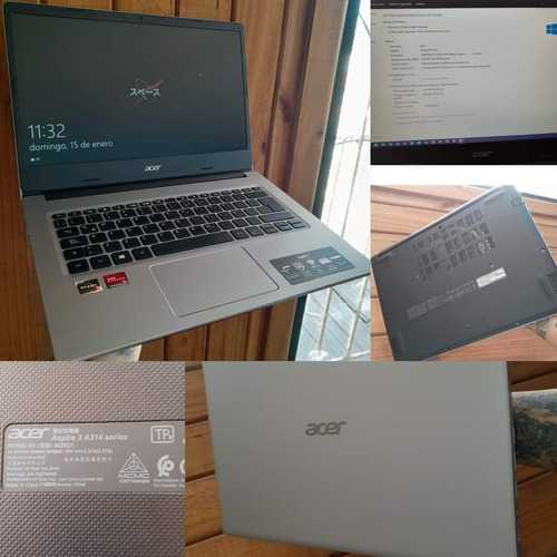 Notebook Acer Aspire 3 256 Gb 