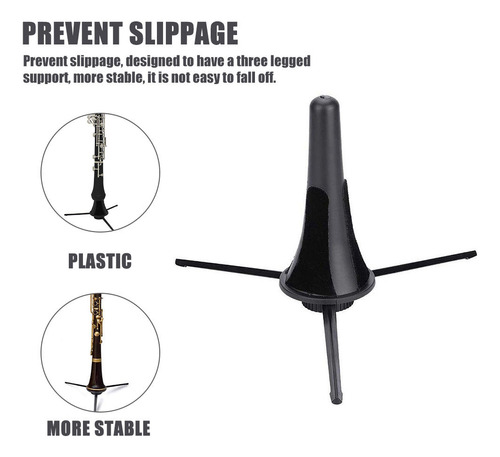 Soporte De Plástico Y Metal Para Clarinete Y Oboe, Instrumen