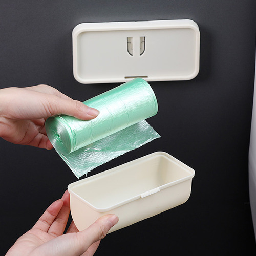 Caja De Almacenamiento Para Bolsas De Basura, 3 Unidades