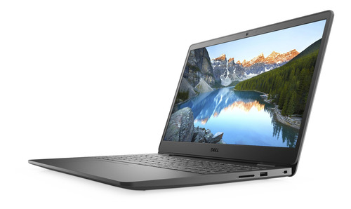 Imagen 2 de 5 de Notebook Dell Inspiron 3501 negra 15.55", Intel Core i5 1135G7 8GB de RAM 256GB SSD, Intel Iris Xe Graphics G7 80EUs 60 Hz 1366x768px Linux Ubuntu