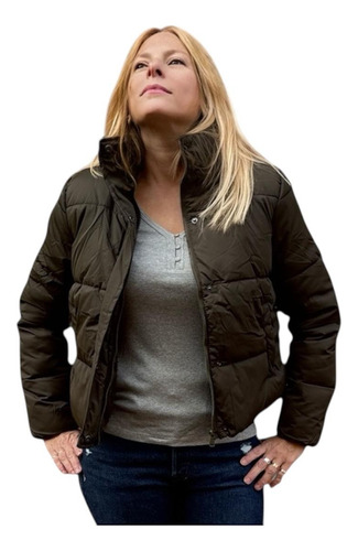 Campera De Abrigo Mujer Way Voo Inflable Importada