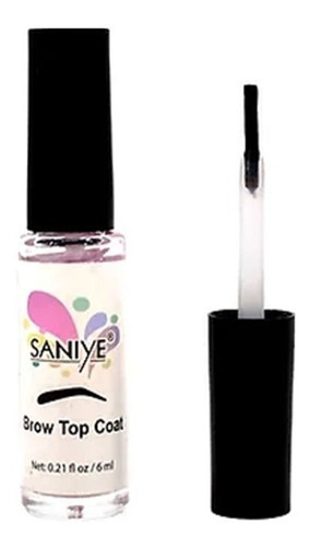 Fijador Para Cejas De Alta Adherencia Brow Top Coat Saniye Color Top Coat