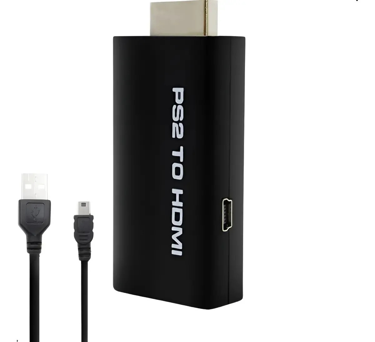 Adaptador Conversor Ps2 Audio Vídeo Av Para Cabo Hdmi