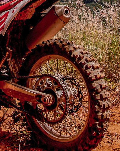 Pneu Traseiro Kenda Trakmaster 110/90-19 K760 para Motos Off Road
