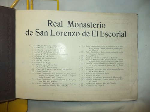 Recuerdo De El Escorial (circa 1900) (Usado)