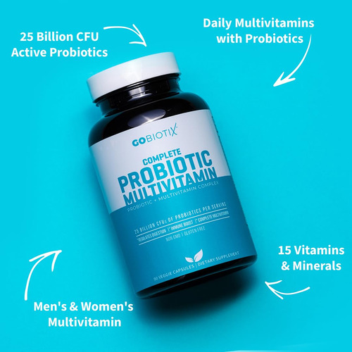 Gobiotix Multivitamínico Probióticos 90 Cápsulas