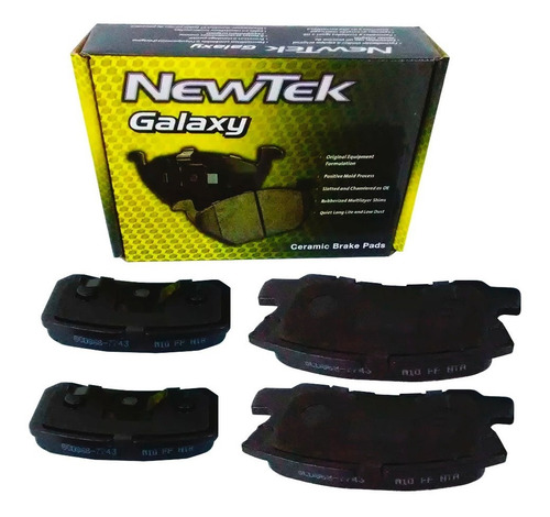 Imagen 1 de 9 de Pastillas De Freno Traseras Grande Dodge Caliber Compass Sp