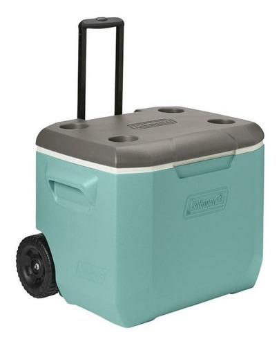 Caja térmica Signature Cooler con ruedas de 56 litros y 60 cuartos de galón Coleman USA