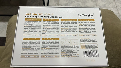 Bioaqua Kit De Skin Care Arroz